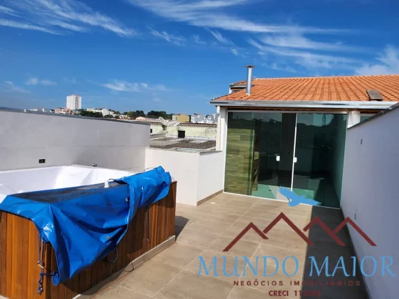 Imagem Cobertura com jacuzzi + elevador 3 Quartos e 3 banheiros à Venda, 134 m !