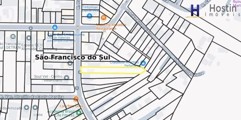 Imagem TERRENO RESIDENCIAL/COMERCIAL em SÃO FRANCISCO DO SUL - SC, ÁGUA BRANCA