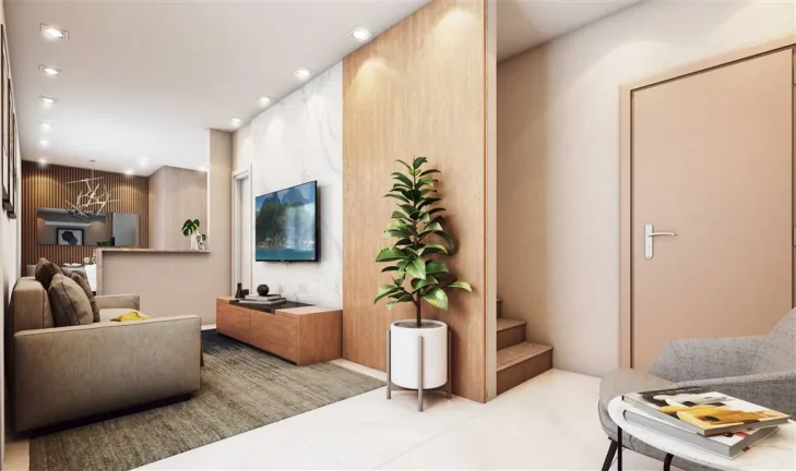 Imagem CASA COM 54.55 m² - BOQUEIRAO - PRAIA GRANDE SP