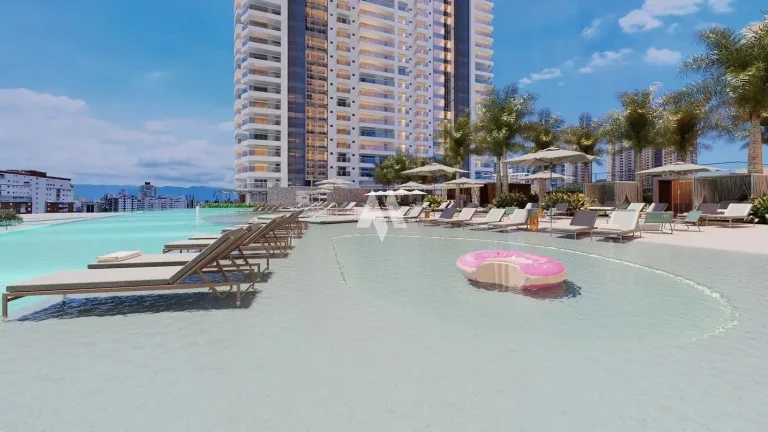 Imagem Apartamento Alto Padrão à venda com 3 suítes e Vista permanente para o mar no bairro Ponta da Praia em Santos/SP