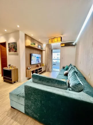 Imagem Apartamento com 3 dorms, Tupi, Praia Grande - R$ 850 mil, Cod: 2032
