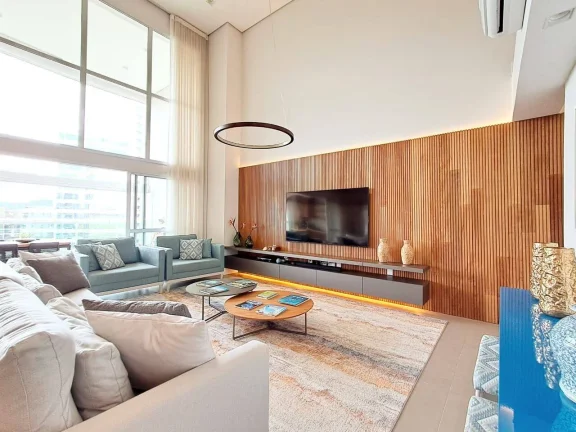 Imagem Apartamento com 4 dormitórios, 328 m² - venda por R$ 5.500.000,00 ou aluguel por R$ 39.450,00/mês - The Lake Gramercy Park - Barueri/SP