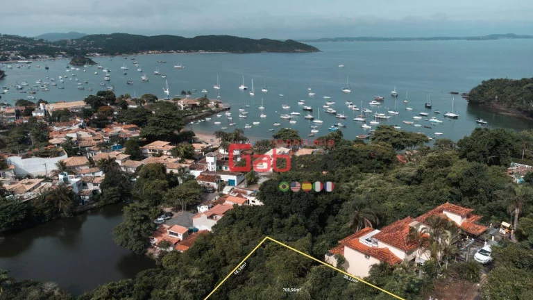 Imagem Terreno à venda, 708 m² por R$ 1.100.000 - João Fernandes - Armação dos Búzios/RJ