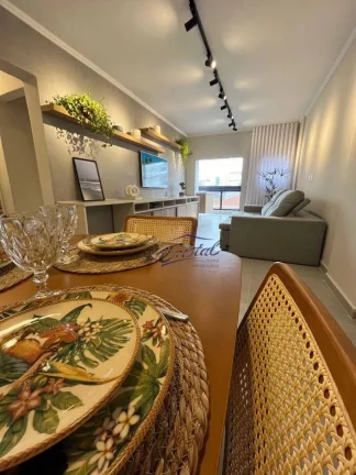 Imagem Apartamento com 3 dormitórios à venda, 105 m² por R$ 855.000,00 - Guilhermina - Praia Grande/SP