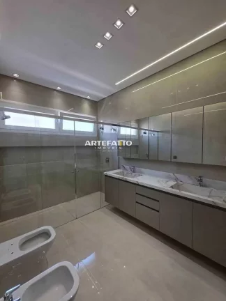 Imagem Casa de condomínio à venda, no Residencial São Vicente, em Franca, Chácara Espraiado, com 4 quartos, 360m2