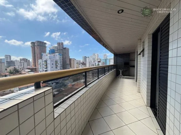 Imagem Apartamento com 2 dormitórios à venda, 63 m² por R$ 460.000,00 - Vila Guilhermina - Praia Grande/SP