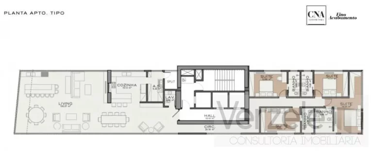 Imagem Apartamento 4 ou + dormitórios para Venda em Itapema / SC no bairro Meia praia