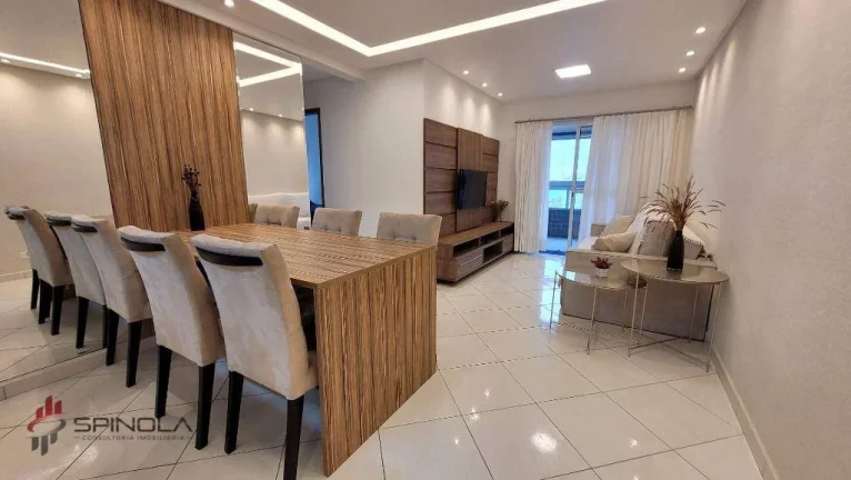 Imagem Apartamento com 2 dormitórios à venda, 83 m² por R$ 595.000,00 - Ocian - Praia Grande/SP