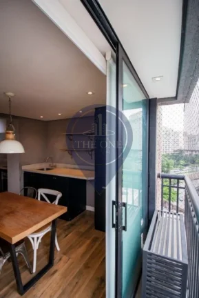 Imagem Studio de Luxo para Locação em Condomínio na Bela Vista - 1 Quarto, 1 Sala, 1 Banheiro e Vaga de Garagem - São Paulo-SP