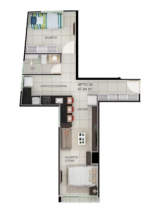 Imagem Terrazzo Cessare