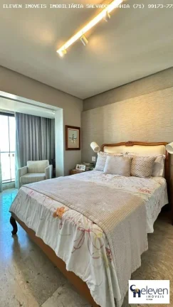 Imagem ELEGÂNCIA E SOFISTICAÇÃO NO CAMINHO DAS ÁRVORES 4/4 SENDO 3 SUÍTES E UM GABINETE E 4 VAGAS  COM INFRA E 167 METROS COM ANDAR ALTO.
