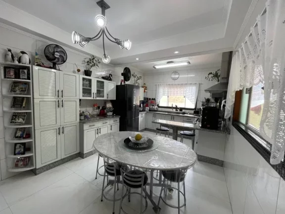 Imagem Casa Sobrado 3 Dormitórios Quintal Churrasqueira Próximo Bosque Maia À Venda, 205 m² por R$ 830.000 - Jardim Santa Cecília - Guarulhos/SP - SO5261