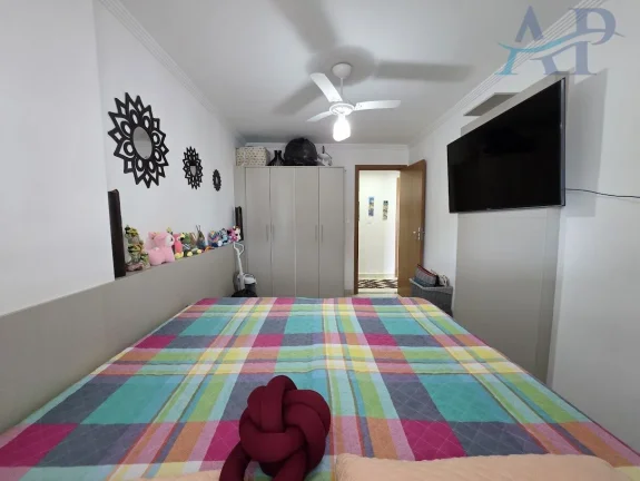 Imagem Apartamento na Guilhermina em Praia Grande com Vista Mar com 3 Dormitórios