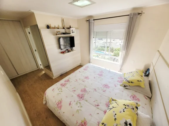 Imagem Apartamento 137M², 3Q, 1 Suíte, 4 Banheiros, 2 Vagas, Varanda, Condomínio Clube, Academia, Piscina, Sauna, Salão de Festas, Churrasqueira, Personal.