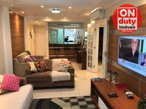 Imagem Apartamento com 3 dormitórios à venda, 116 m² por R$ 562.000,00 - Centro - São Vicente/SP