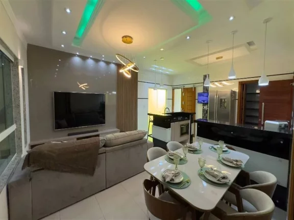 Imagem Casa com 3 dormitórios à venda, 157 m² por R$ 1.249.000 - Caiçara - Praia Grande/SP