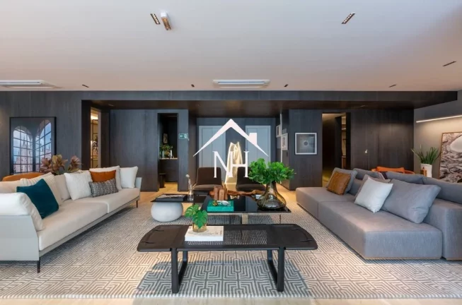 Imagem Apartamento de 281m em frente ao Parque Ibirapuera c/ 4 suítes,4 vagas,piscinas,deck,pool,pet place,playground,sauna,quadras,salão de jogos,coworking