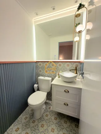 Imagem Apartamento mobiliado, 2 dormitórios (2 suítes) Pérola Villa Branca, Jacare