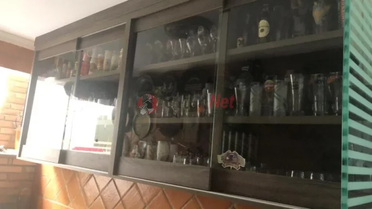 Imagem Lindo sobrado de alto padrão à venda, localizado no bairro Campestre, Santo André com 3 suítes, 4 vagas, 347m².
