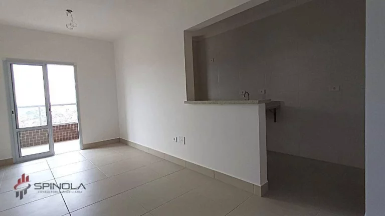 Imagem Apartamento com 1 dormitório à venda, 53 m² por R$ 480.000,00 - Real - Praia Grande/SP