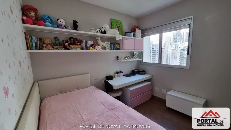 Imagem Apartamento de 3 Quartos a venda no Vila da Serra, andar alto, com Vista Definitivada. Lazer completo, Sinta se num Resort