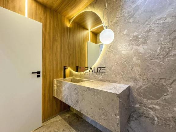 Imagem Casa Térrea Alto Padrão em Condomínio Nobre de Indaiatuba – 4 Suítes