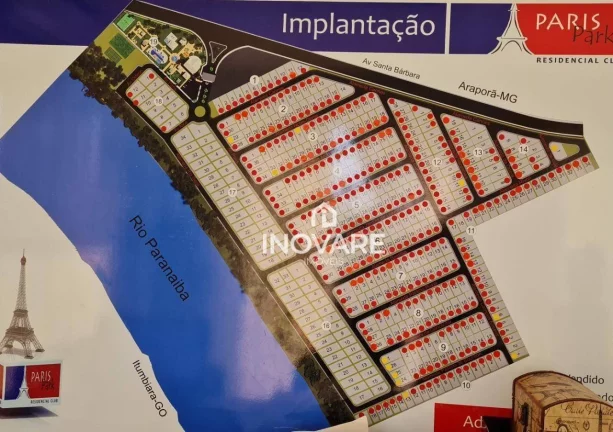Imagem Terreno à venda, 408 m² por R$ 400.000,00 - Araporã - Araporã/MG