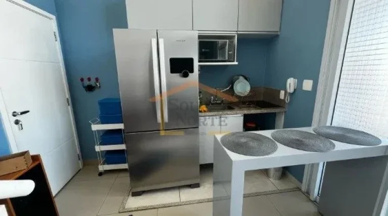 Imagem Apartamento duplex, 66m², 2 dormitórios, sendo 1 suíte, banheiro social, cozinha americana com ar...