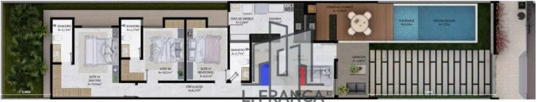 Imagem Casa à venda, 106 m² por R$ 409.000,00 - Precabura - Eusébio/CE