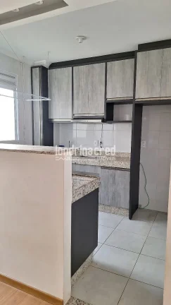 Imagem Apartamento semi-mobiliado no Spazio La Vitta, 2 quartos, cozinha planejada, vaga coberta, próximo à UEL, área de lazer e mini market no condomínio.