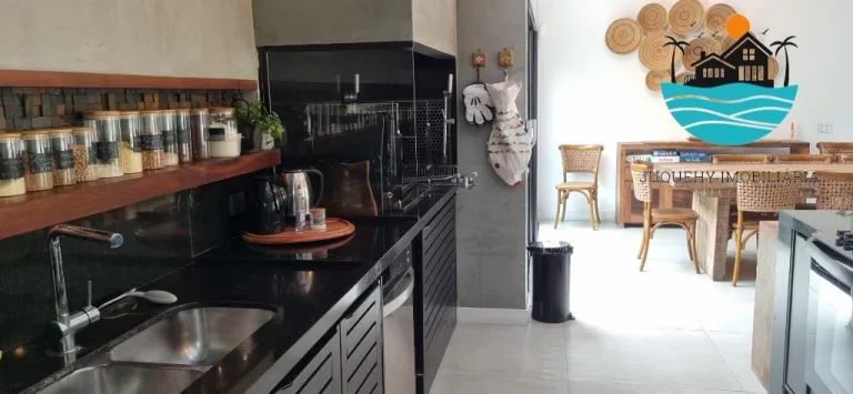 Imagem Praia de Juquehy Casas Para Alugar com, 6 suítes, piscina, a 150m da praia - Acomodação 16 pessoas | Juquehy Imobiliária