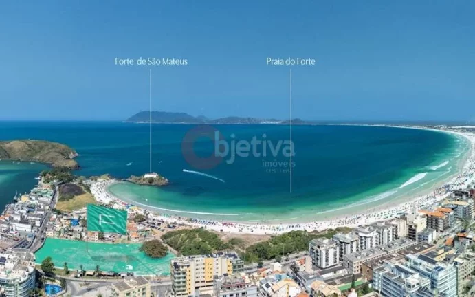 Imagem Lançamento Flag Residence - Frente Mar 1 quarto - Praia do Forte Cabo Frio
