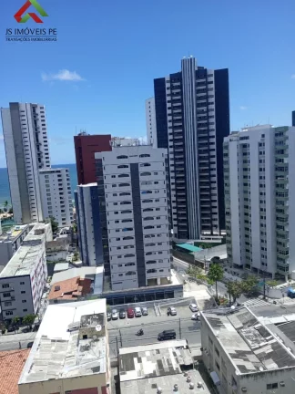 Imagem Apartamento para locação em Boa Viagem, Recife-PE: 1 quarto, 1 sala, 1 banheiro, 1 vaga de garagem - 32m².