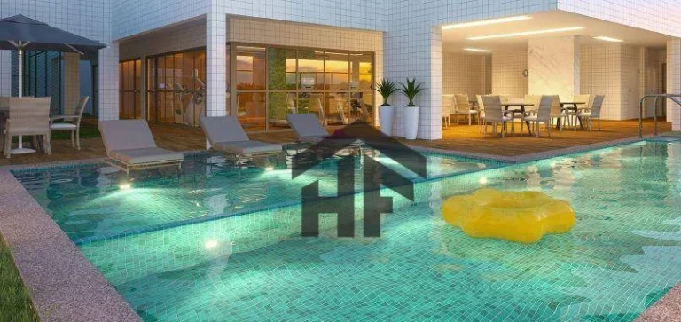 Imagem Apartamento de 63,90m² à venda, com 3 quartos, localizado na Madalena, Recife - Pernambuco.