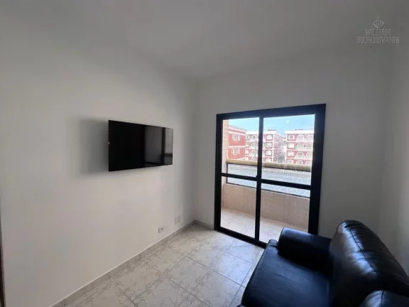 Imagem Apartamento com 1 quarto e sacada na Tupi em Praia Grande !