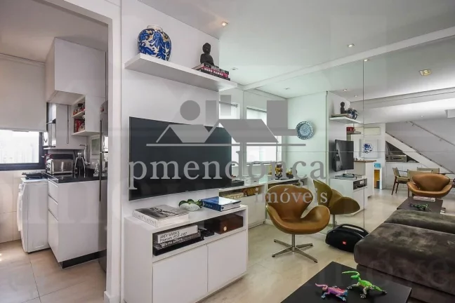 Imagem Apartamento em Pinheiros com 70m², charmoso e funcional...Duplex, andar alto, vista espetacular!