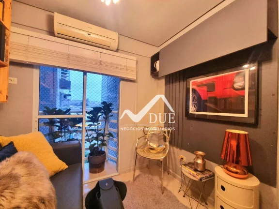 Imagem Apartamento com 2 dormitórios com vista livre e lazer, à venda, 73,21 m² por R$ 550.000 - Aparecida - Santos/SP