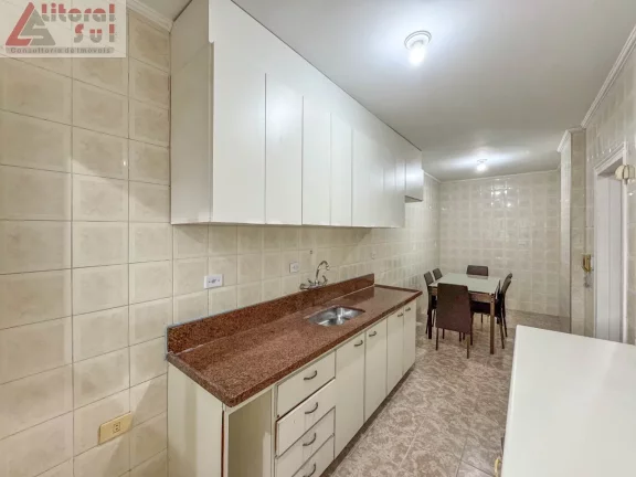 Imagem Apartamento à venda em Praia Grande-SP, bairro Tupi: 1 quarto, 1 sala, 1 banheiro, 1 vaga de garagem, 60m²!
