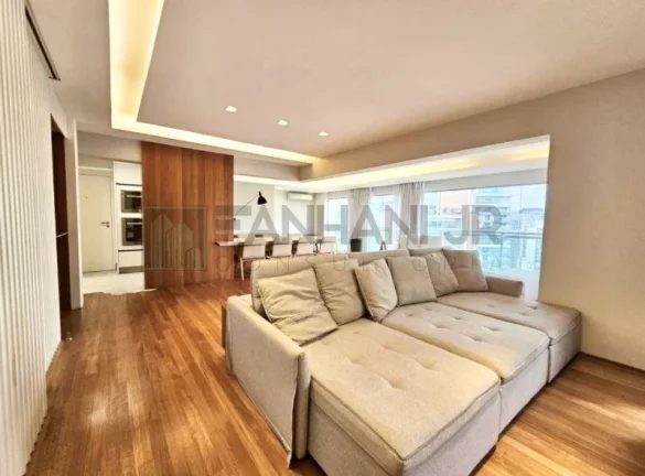 Imagem Apartamento Mobiliado na Vila Nova Conceição com 3 Suítes e 3 Vagas de Garagem - São Paulo-SP