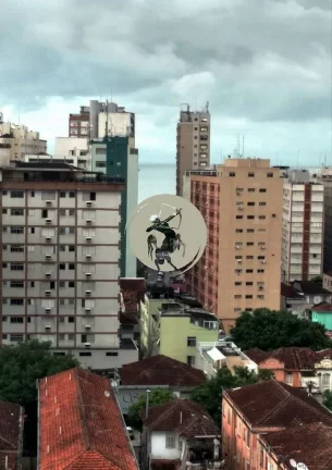 Imagem Lindo e moderno apartamento com varanda Gourmet a venda em Santos