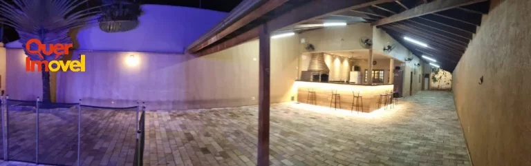 Imagem Imóvel com área de lazer à venda em cidade e bairro: 1 quarto, 1 sala, 3 banheiros, 4 vagas de garagem, 199,21 m² de área.