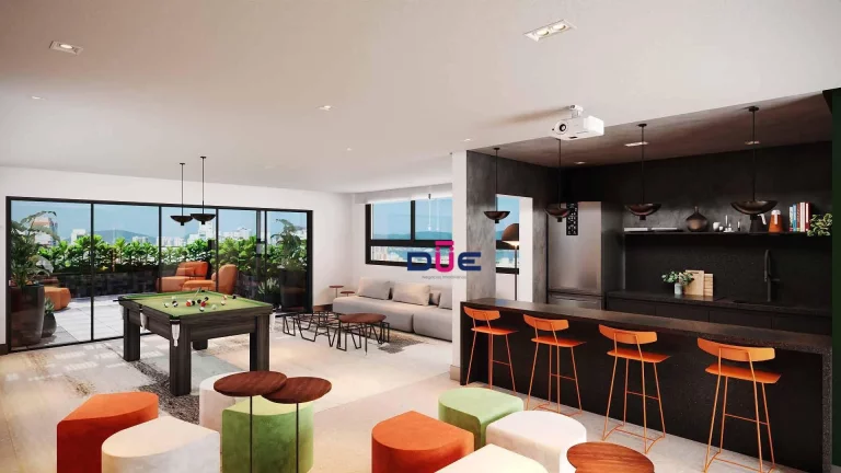 Imagem Apartamento à venda, 39 m² por R$ 650.000 - Boqueirão - Santos/SP