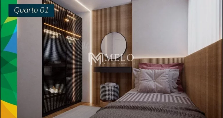 Imagem 3 QUARTOS SENDO 2 SUITES (1 SUITE REVERSÍVEL - 62,23 m2), VARANDA GOURMET , 2 VAGAS