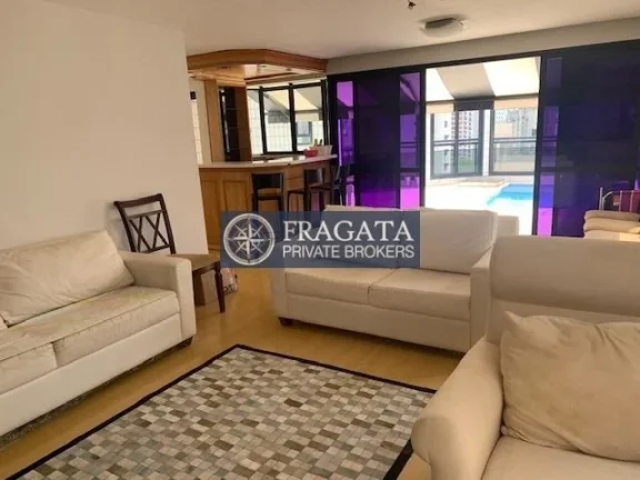 Imagem Cobertura Higienópolis - 300M², 3 Dorms, 2 Suítes, 3 Vagas, Armários, Piscina, Churrasqueira.