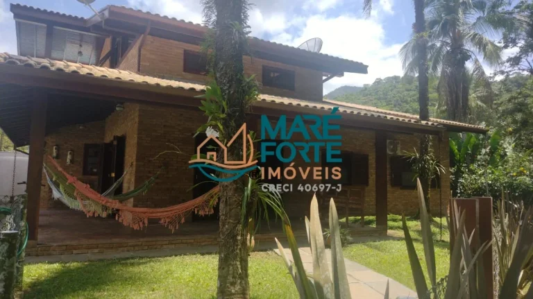 Imagem Oportunidade para vc Cliente que procura um Sobrado amplo em Condomínio Fechado próximo a Natureza de Ubatuba SP