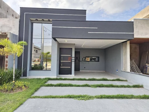 Imagem Casa térrea com 3 suítes à venda, 135 m² por R$ 1.190.000 - Condomínio Park Gran Reserve - Indaiatuba/SP