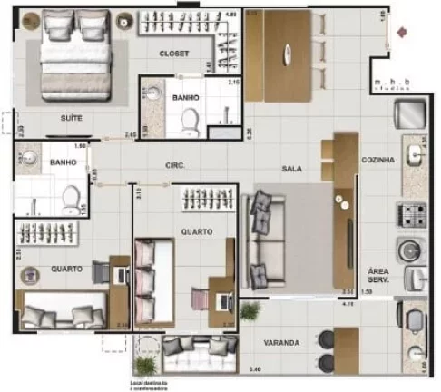 Imagem Now Plus Boutique Residences - Apartamento à venda no bairro Méier - Rio de Janeiro/RJ