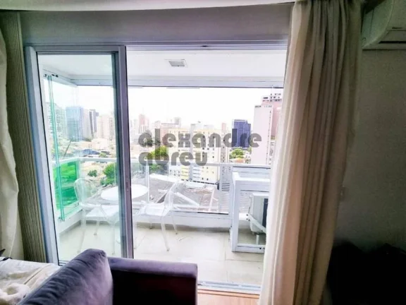 Imagem Apartamento studio com terraço e 1 vaga a venda em Perdizes