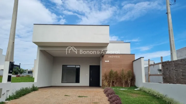 Imagem asa térrea à venda no Condomínio Terras da Estância em Paulínia, SP.

Esta linda casa térrea p...
