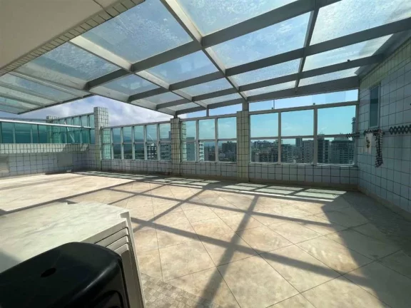 Imagem Cobertura com 4 dorms, Caiçara, Praia Grande - R$ 995 mil, Cod: 806